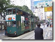 pkn jzda po Hong Kongu tramvaj za 2 HKD ( cca 6 K )