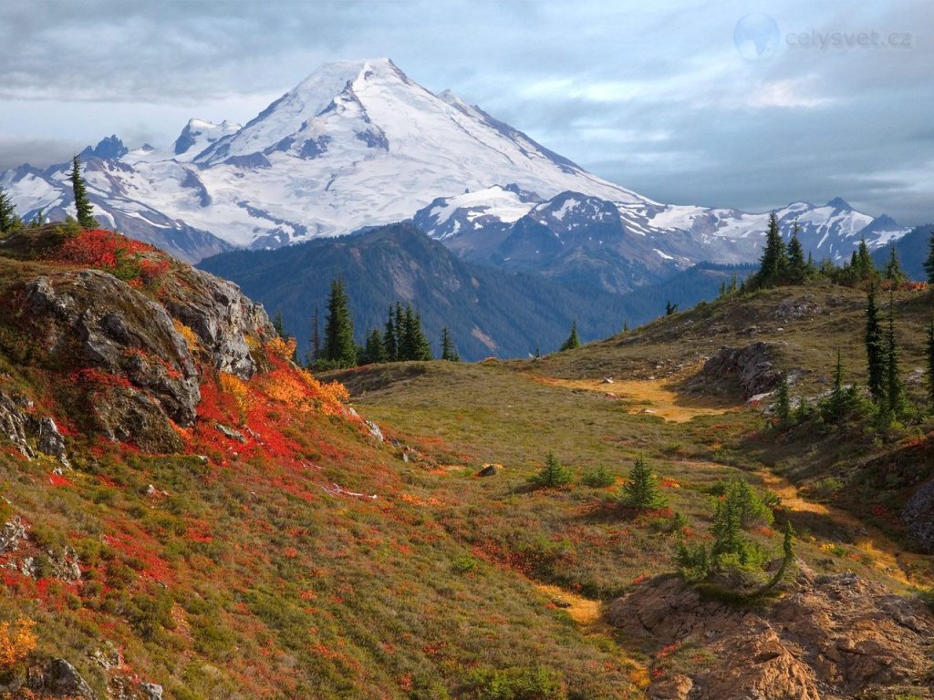 Foto: Mount Baker From Yellow Aster Butte, Washington