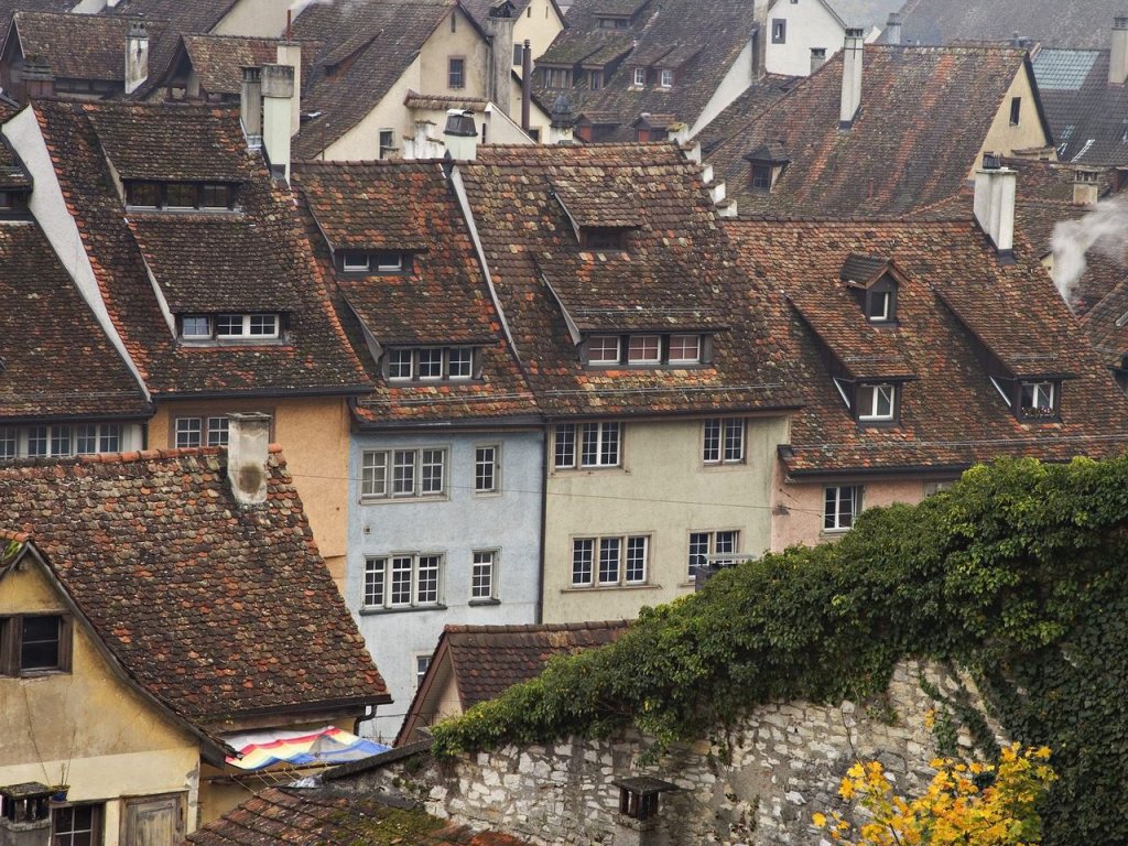 Foto: Rooftop View, Schaffhausen, Switzerland