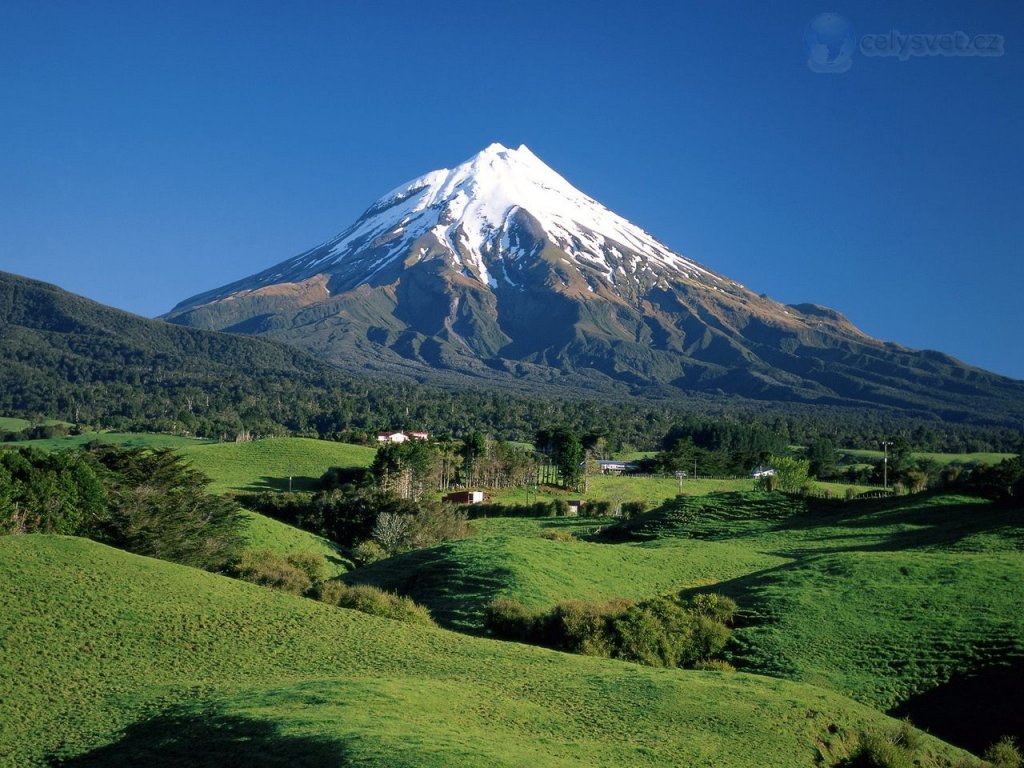 Foto: Mount Taranaki, Egmont National Park, New Zealand