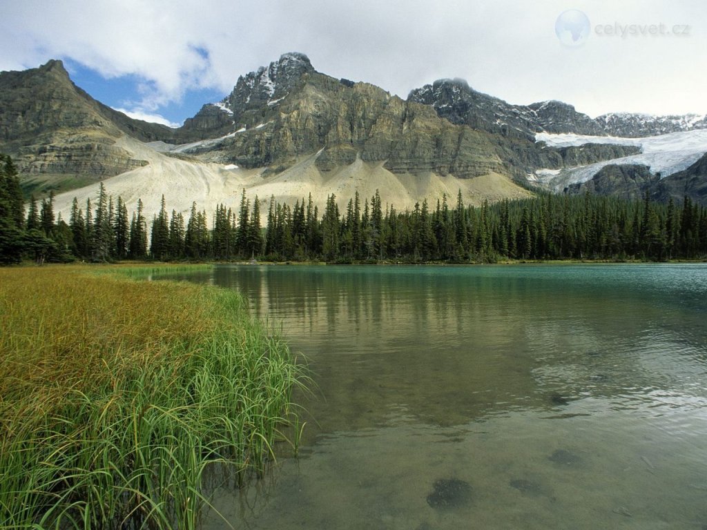 Foto: Glacial Lake, Rocky Mountains, Alberta, Canada