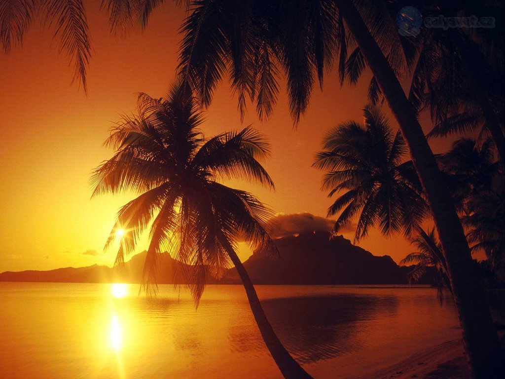 Foto: Polynesian Sunset, Bora Bora, French Polynesia