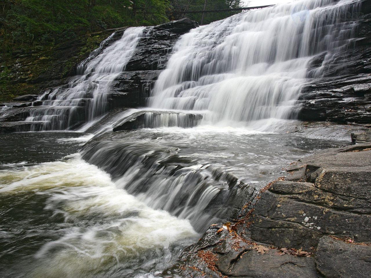 Foto: Cane Creek Falls, Fall Creek Falls State Park, Tennessee