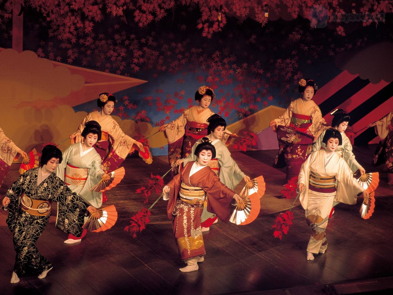 Foto: Kamogawa Odori, Kyoto, Japan