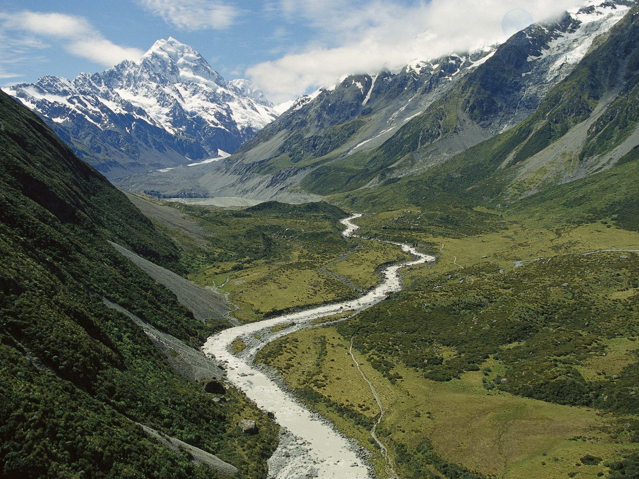 Foto: Hooker Valley, Mount Cook National Park, New Zealand