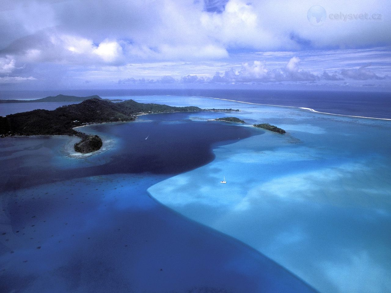 Foto: Blue Variation, Bora Bora, French Polynesia