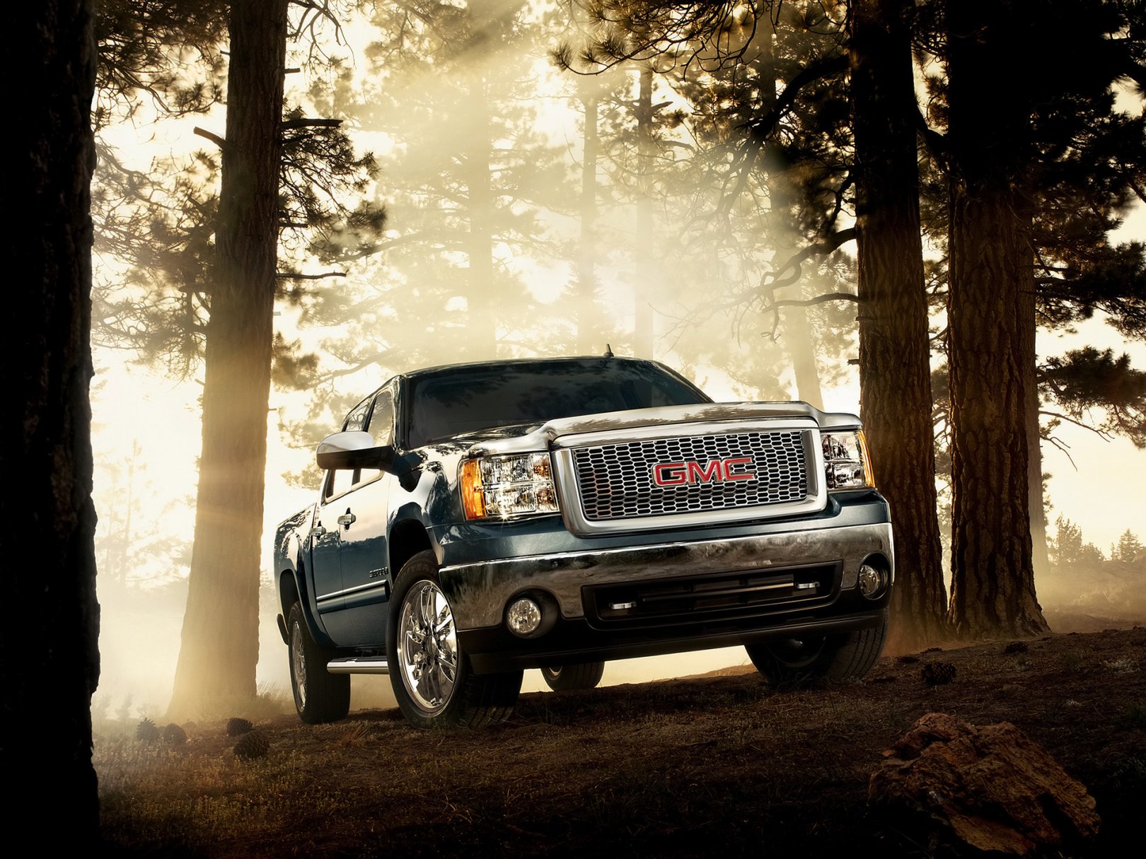 Foto: GMC Sierra Accessorized Front Angle (2007)