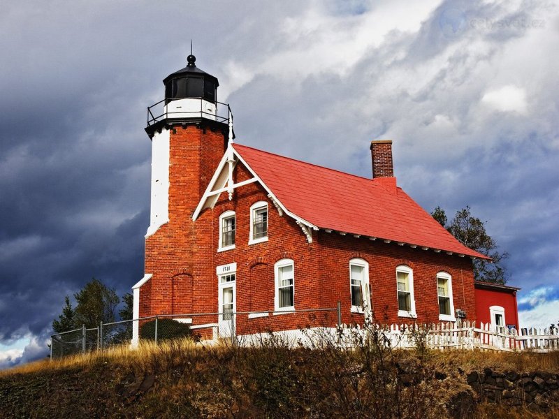 Foto: Eagle Harbor Lighthouse, Keweenaw Peninsula, Michigan