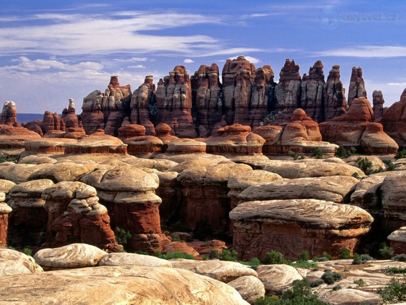 Foto: Chesler Park Trail, Canyonlands National Park, Utah