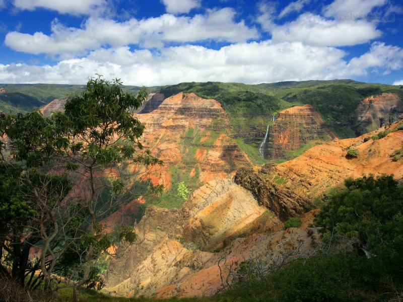 Foto: Grand Canyon Of The Pacific, Waimea Canyon, Kauai, Hawaii