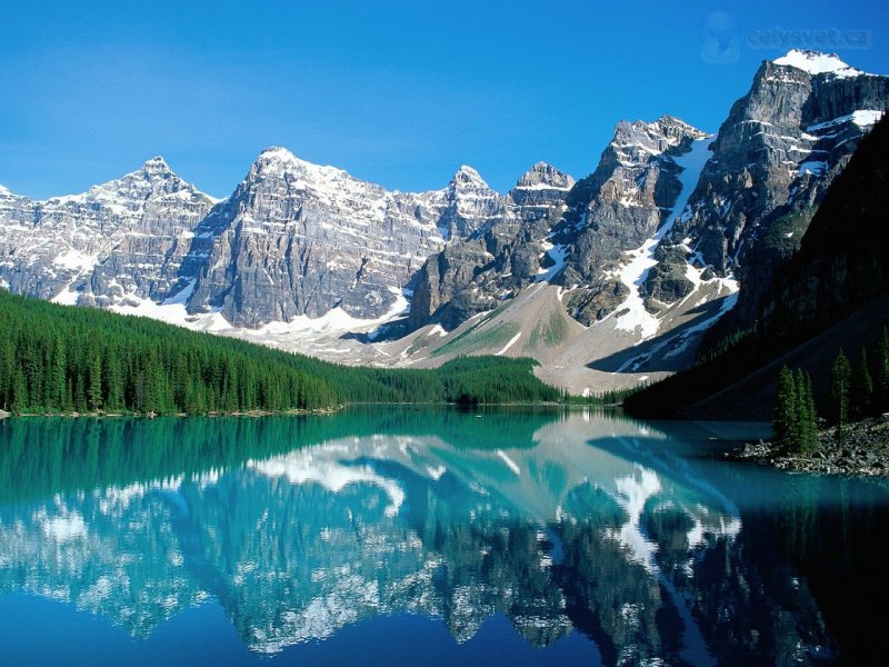 Foto: Moraine Lake And Valley Of Ten Peaks, Banff National Park, Canada