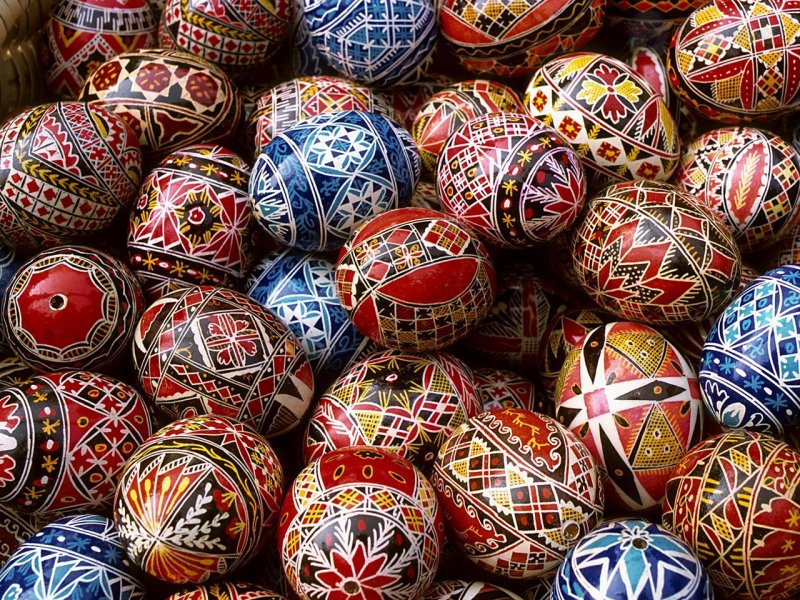 Foto: Painted Eggs, Bucharest, Romania