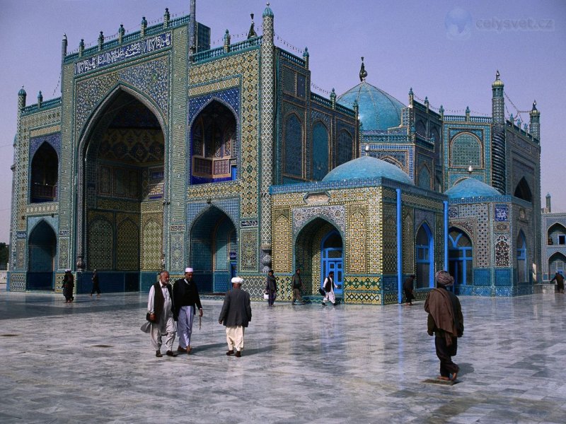 Foto: Shrine Of Hazrat Ali, Mazar E Sharif, Balkh, Afghanistan