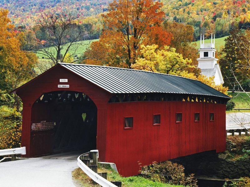 Foto: West Arlington Covered Bridge, Vermont